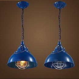 Lampa Metal Iron Single Head Pot lustr
