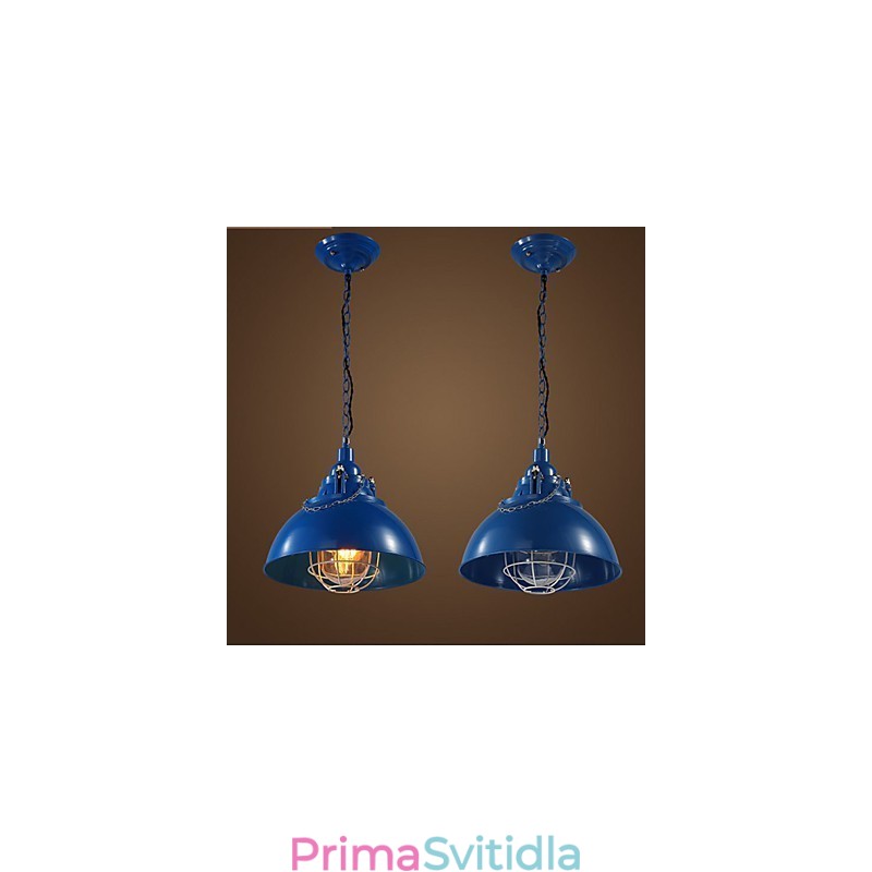 Lampa Metal Iron Single Head Pot lustr