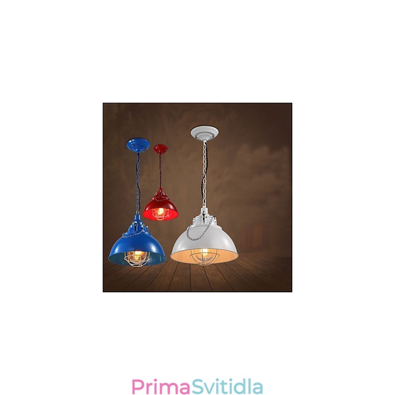 Lampa Metal Iron Single Head Pot lustr