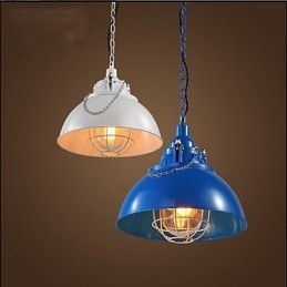 Lampa Metal Iron Single Head Pot lustr