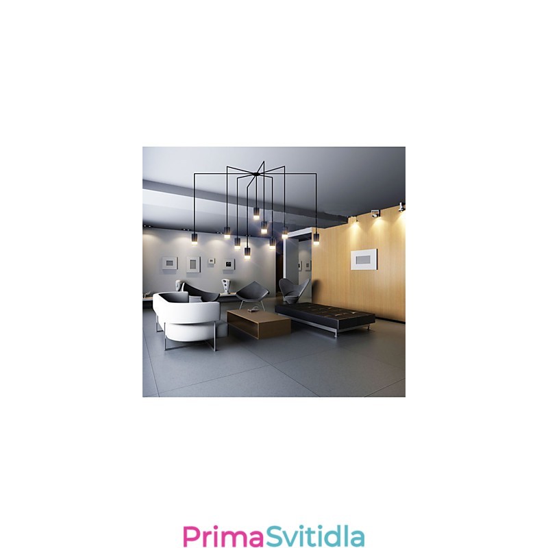 Severní Evropa kreativní smluvní a geometrické linie design závěsné světlo