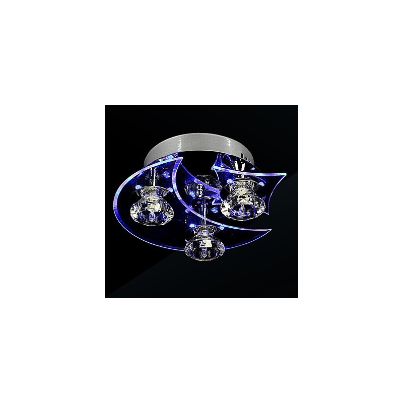 Lustr Modern Crystal Living 3 Lights