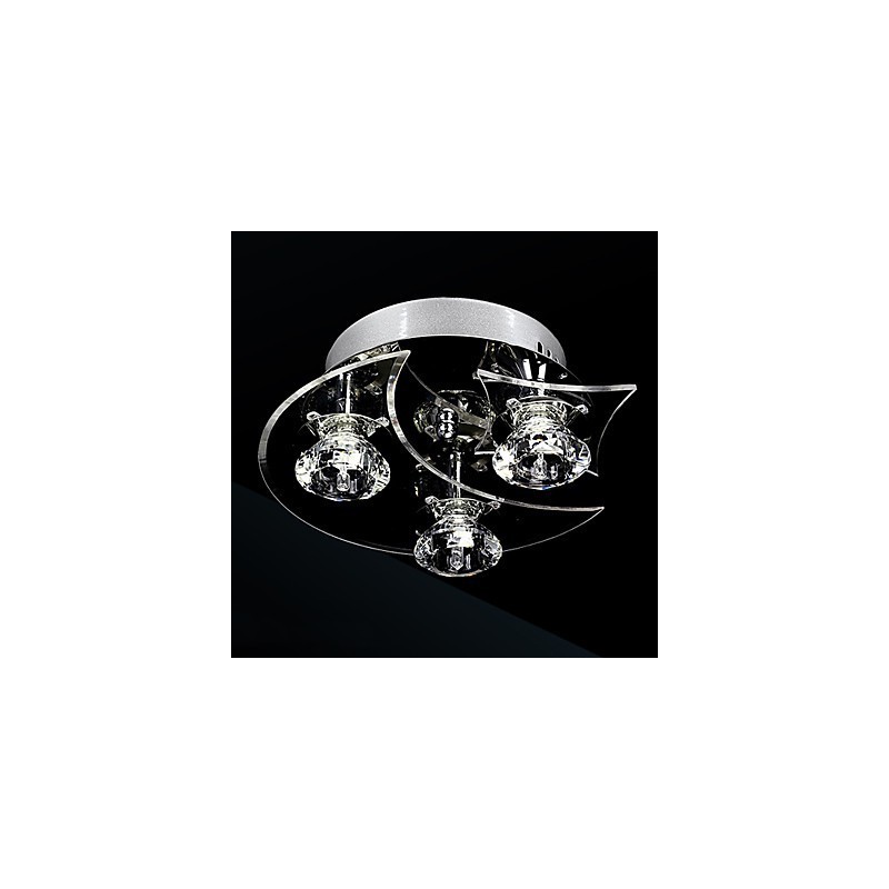 Lustr Modern Crystal Living 3 Lights
