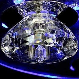 Lustr Modern Crystal Living 3 Lights