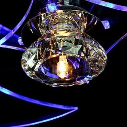Lustr Modern Crystal Living 3 Lights