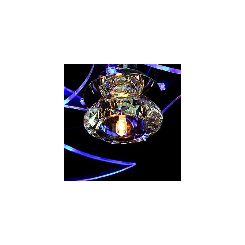 Lustr Modern Crystal Living 3 Lights