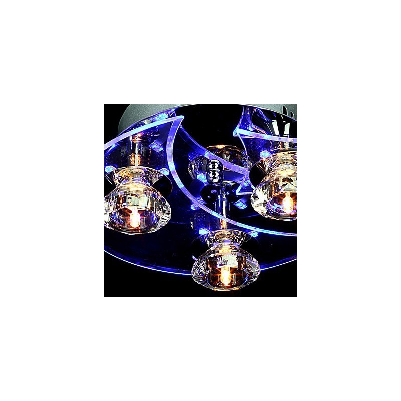 Lustr Modern Crystal Living 3 Lights