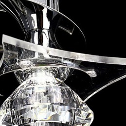 Lustr Modern Crystal Living 3 Lights