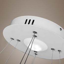 Moderní designové závěsné svítidlo 4 vysoce kvalitní akrylové dvojité kroužky