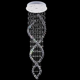 Moderní současné tradiční klasické rustikální lóže Vintage Country Island Crystal galvanicky pokovené kovové závěsné světlo
