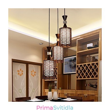 Hůl tvoří Ručně tkané Individuality Kreativní umění Droplight Lamp Light Hůl tvoří Ručně tkané Individuality Kreativní umění Droplight Lamp Light
