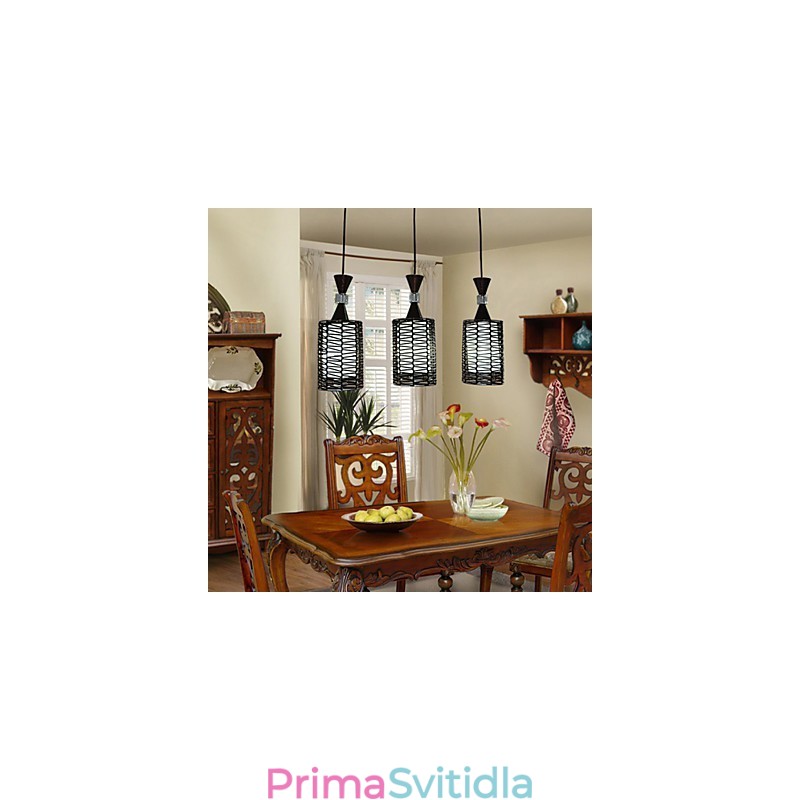 Hůl tvoří Ručně tkané Individuality Kreativní umění Droplight Lamp Light