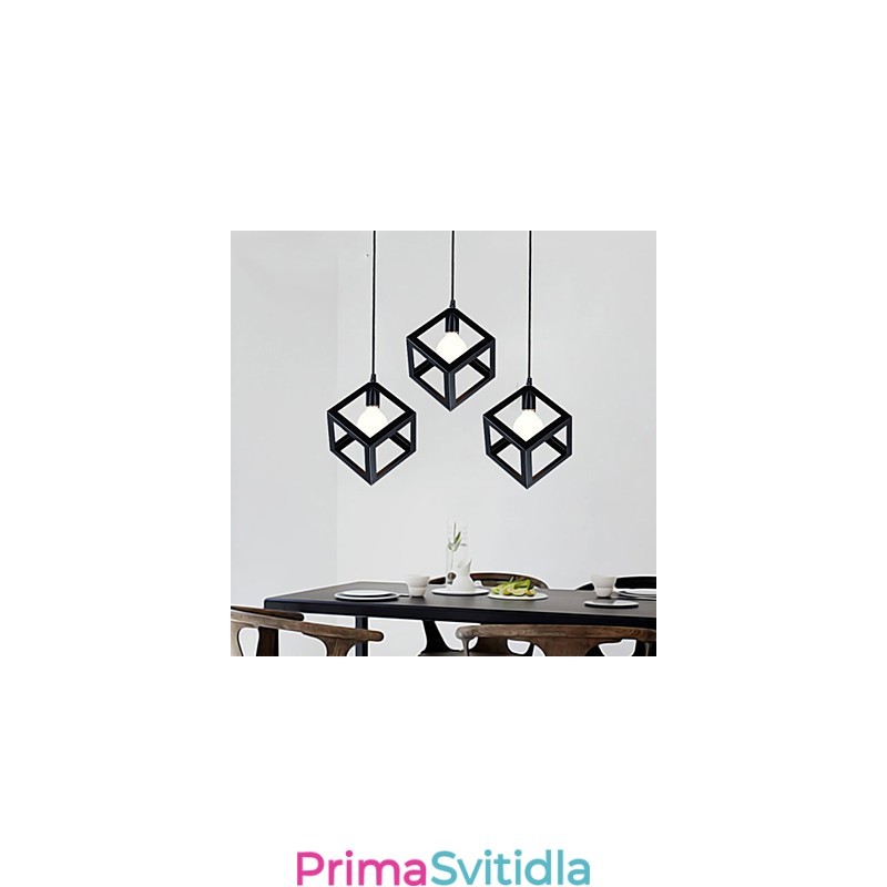 Kovové závěsné svítidlo v retro stylu Mini