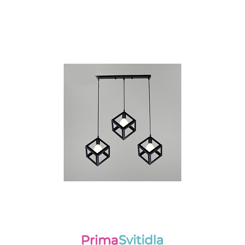 Kovové závěsné svítidlo v retro stylu Mini