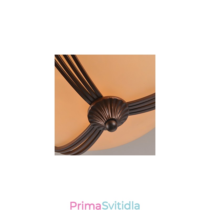 Rustic Lodge Vintage Mini styl malba kovové závěsné světlo