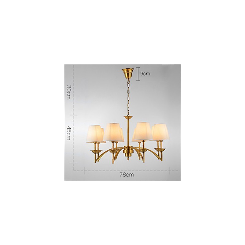 Čistě bílé moderní moderní dekorativní design závěsné světlo Family