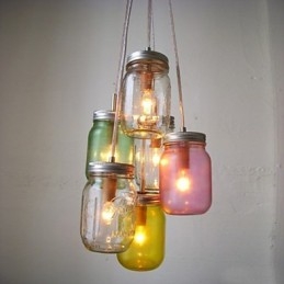 Tvůrčí láhev přání Sladké děti tři kapky lampy