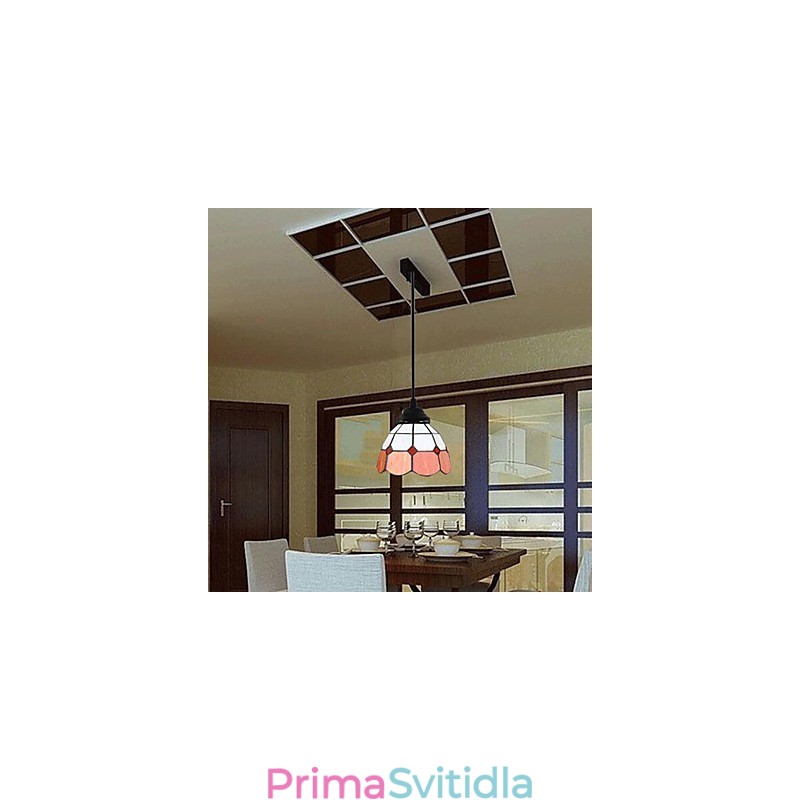 Evropské smluvní Droplight Skleněné Stínidlo Lampy A Lucerny Středomoří