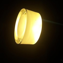 Moderní moderní závěsné svítidlo z chromového kovu