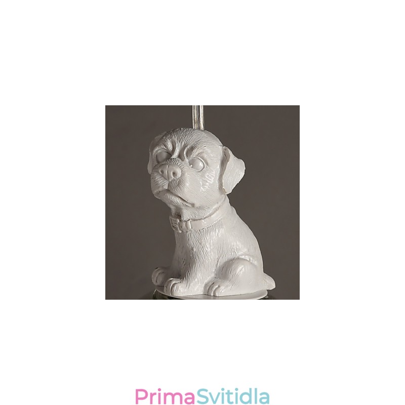 Kreativní malá kapací lampa Droplight Cartoon Dog Taipei Rural Glass Individuality