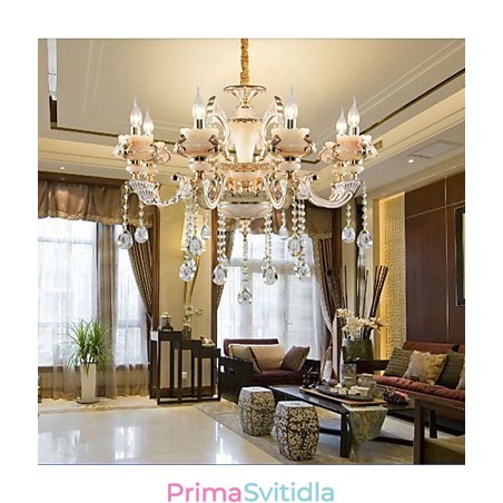 Jednoduchá evropská luxusní lampa typu Gold Jade Zinc Alloy Jednoduchá evropská luxusní lampa typu Gold Jade Zinc Alloy