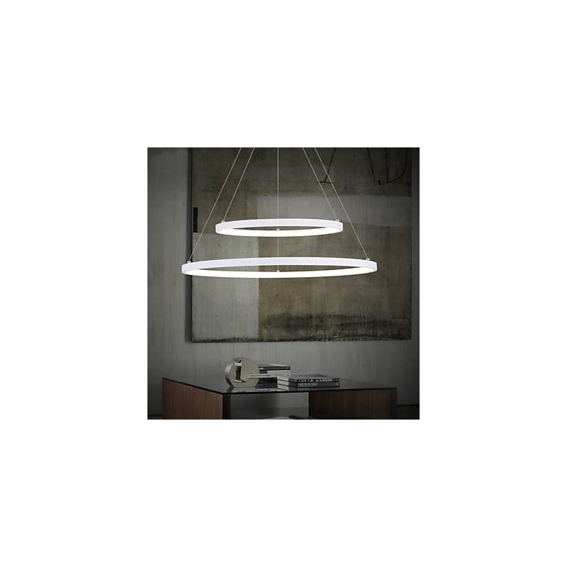 Závěsné světlo moderní design vysoce kvalitní dva prsteny