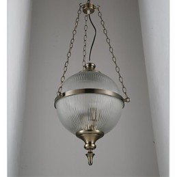 Železný bronz lustr lampy sklo