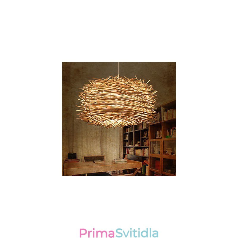 Evropský a americký Denss Rattan Weaving Lustr