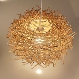 Evropský a americký Denss Rattan Weaving Lustr
