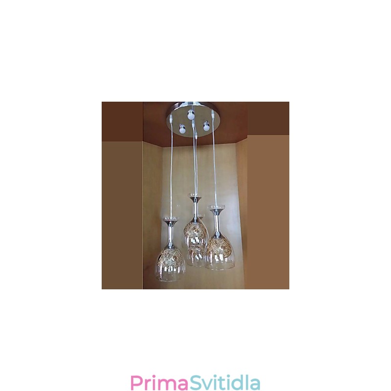 Závěsná svítidla moderní současné sklo