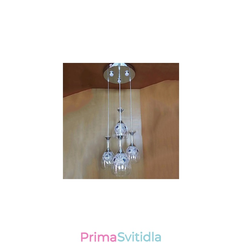 Závěsná svítidla moderní současné sklo