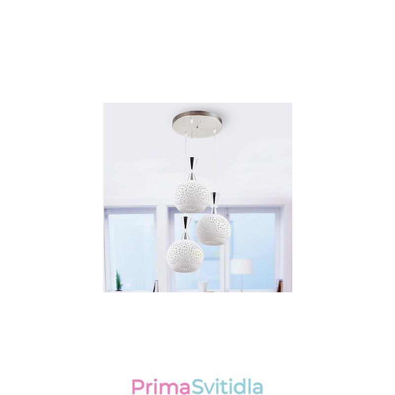 3 Hlavy Přívěsek Světlo Moderní Současný Kov