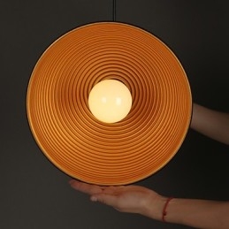 Kreativní lampa kulaté komínové svítidlo kované železné lustry lustr černé a bílé