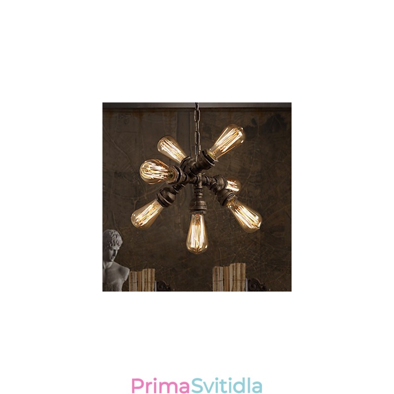 Závěsná svítidla Tradiční klasické rustikální Lodge Vintage Retro Country