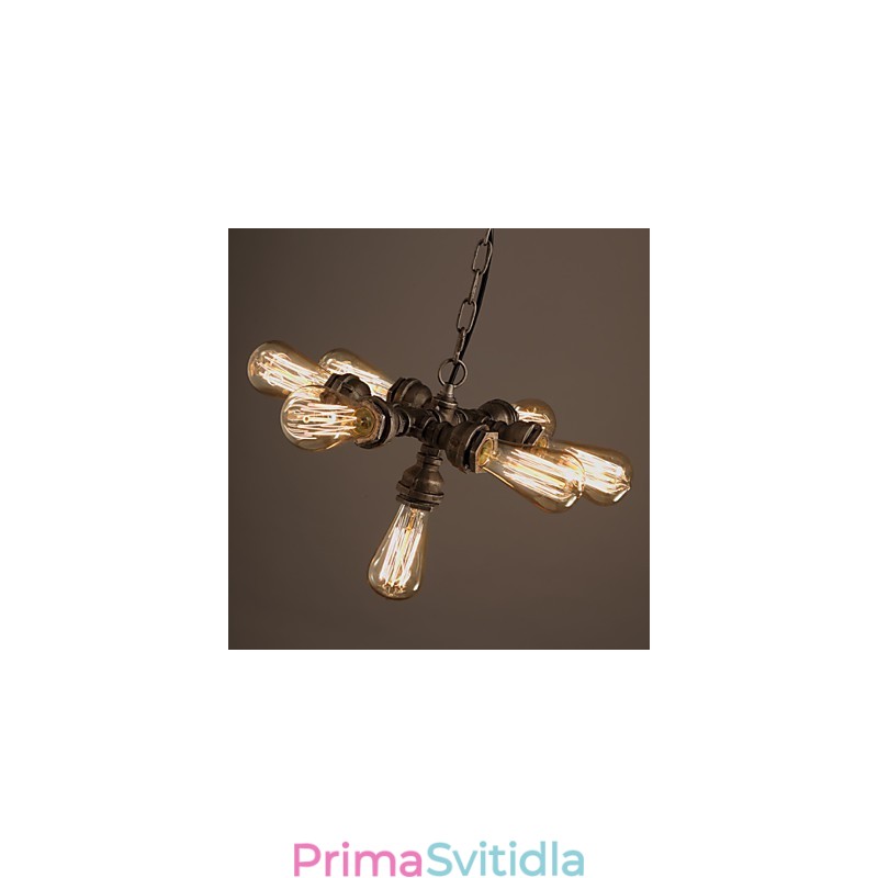Závěsná svítidla Tradiční klasické rustikální Lodge Vintage Retro Country