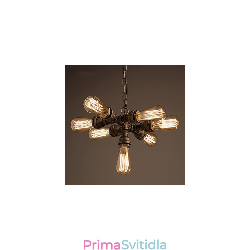 Závěsná svítidla Tradiční klasické rustikální Lodge Vintage Retro Country