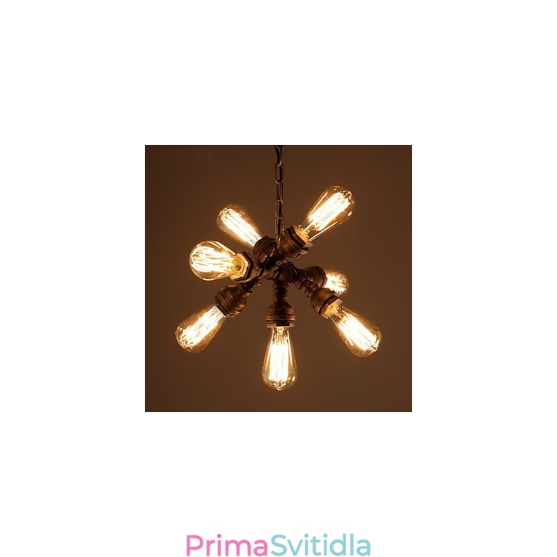 Závěsná svítidla Tradiční klasické rustikální Lodge Vintage Retro Country