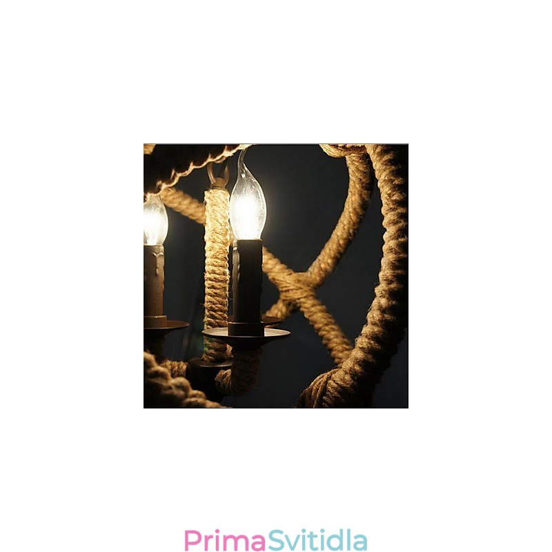 Závěsná svítidla Tradiční klasické rustikální Lodge Vintage Retro Country Metal