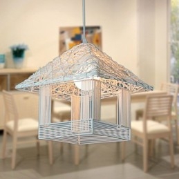 Cage Bird's Nest Character Art Cany Art Jednohlavá malá kapací lampa