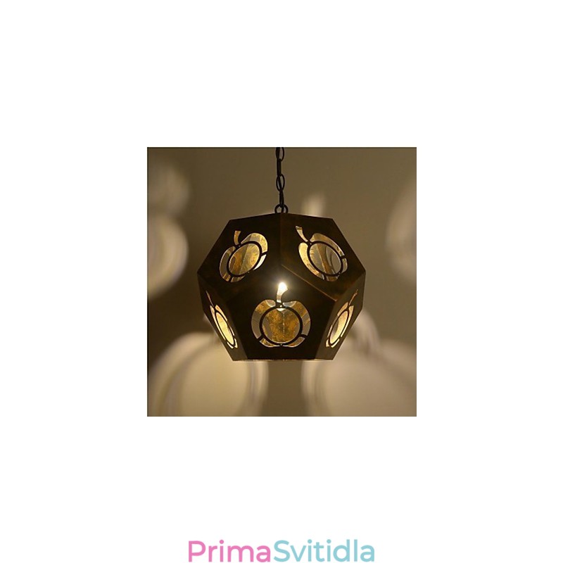 Barový kreativní kaleidoskopový lustr