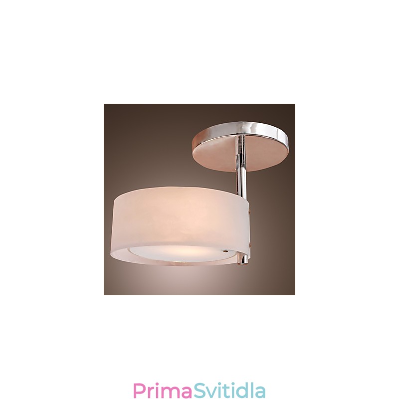 Moderní moderní mini stylový chromový kovový lustr zapuštěná garáž
