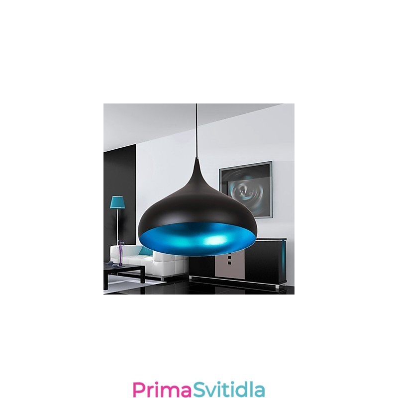 Moderní moderní retro mísa Mini styl malby závěsné světlo