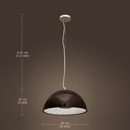 Moderní současná mísa Mini styl malby závěsné světlo