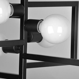 Vintage country malba kovový přívěsek světlo garáž