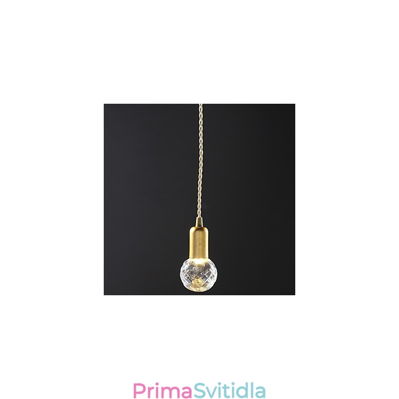Moderní moderní vintage mini styl zlaté kovové závěsné svítidlo
