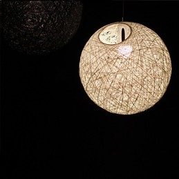 Současná a smluvní kulovitá lampa Cany Art lampa Konopná kuličková závěsná lampa