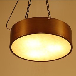 Americký Vintage Lustr Lustrový buben