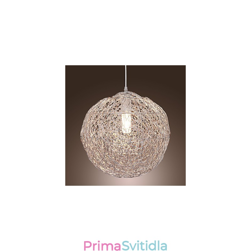 Moderní moderní závěsné svítidlo Globe Mini Style Chrome
