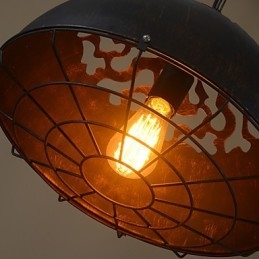Retro klasická kovová stropní svítidla Jednoduché závěsné svítidlo Cafe závěsné svítidlo