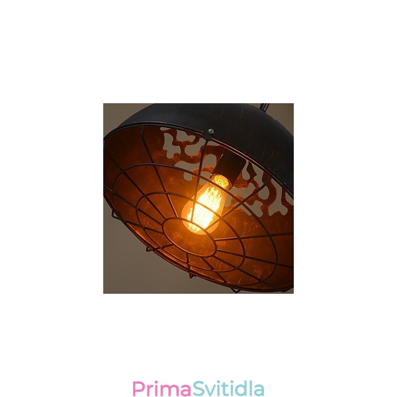 Retro klasická kovová stropní svítidla Jednoduché závěsné svítidlo Cafe závěsné svítidlo